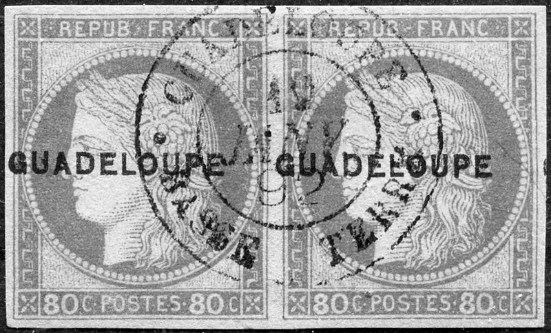 timbres guadeloupe